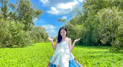 Làng Nổi Tân Lập – “Ốc Đảo Xanh” Gây Sốt Miền Tây & Dịch Vụ Thuê Xe 29 Chỗ Đi Làng Nổi Tân Lập