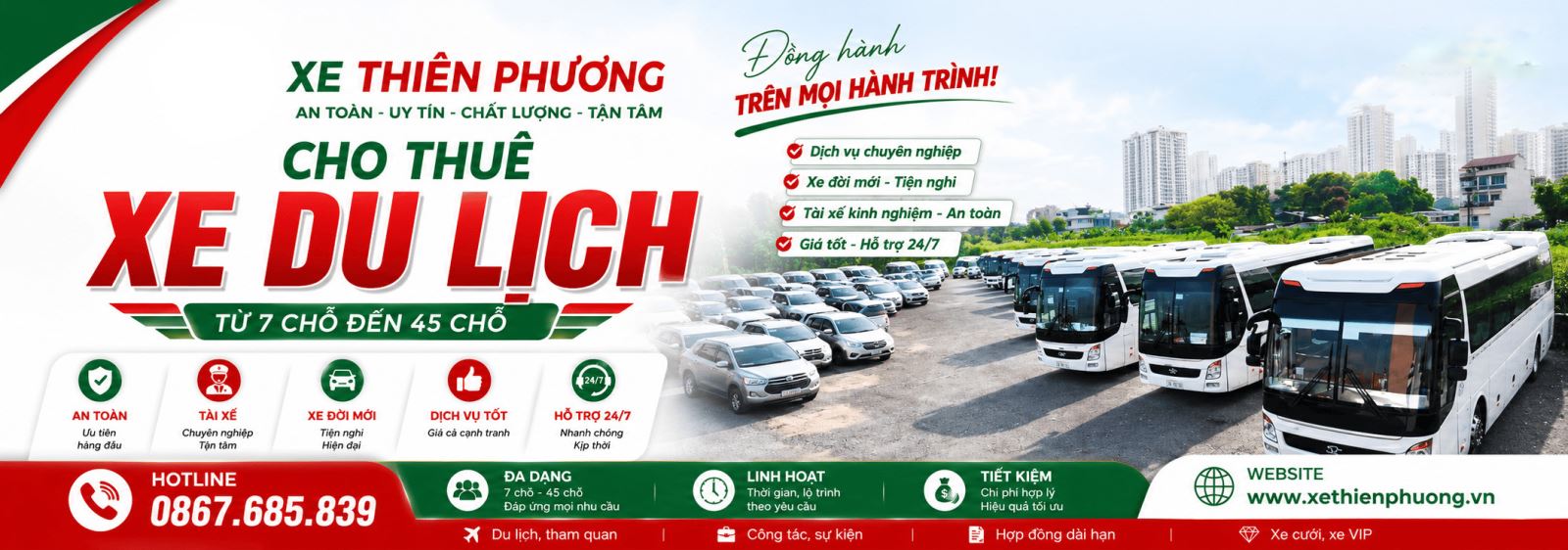 dịch vụ thuê xe tphcm