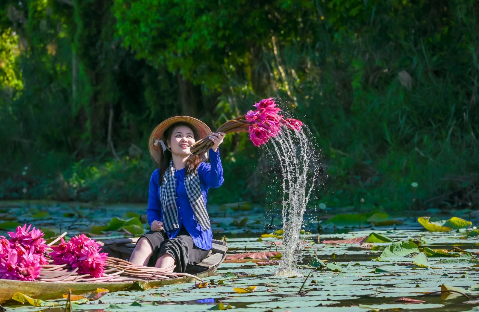 làng nổi tân lập