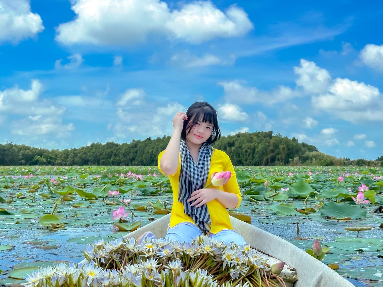 làng nổi tân lập