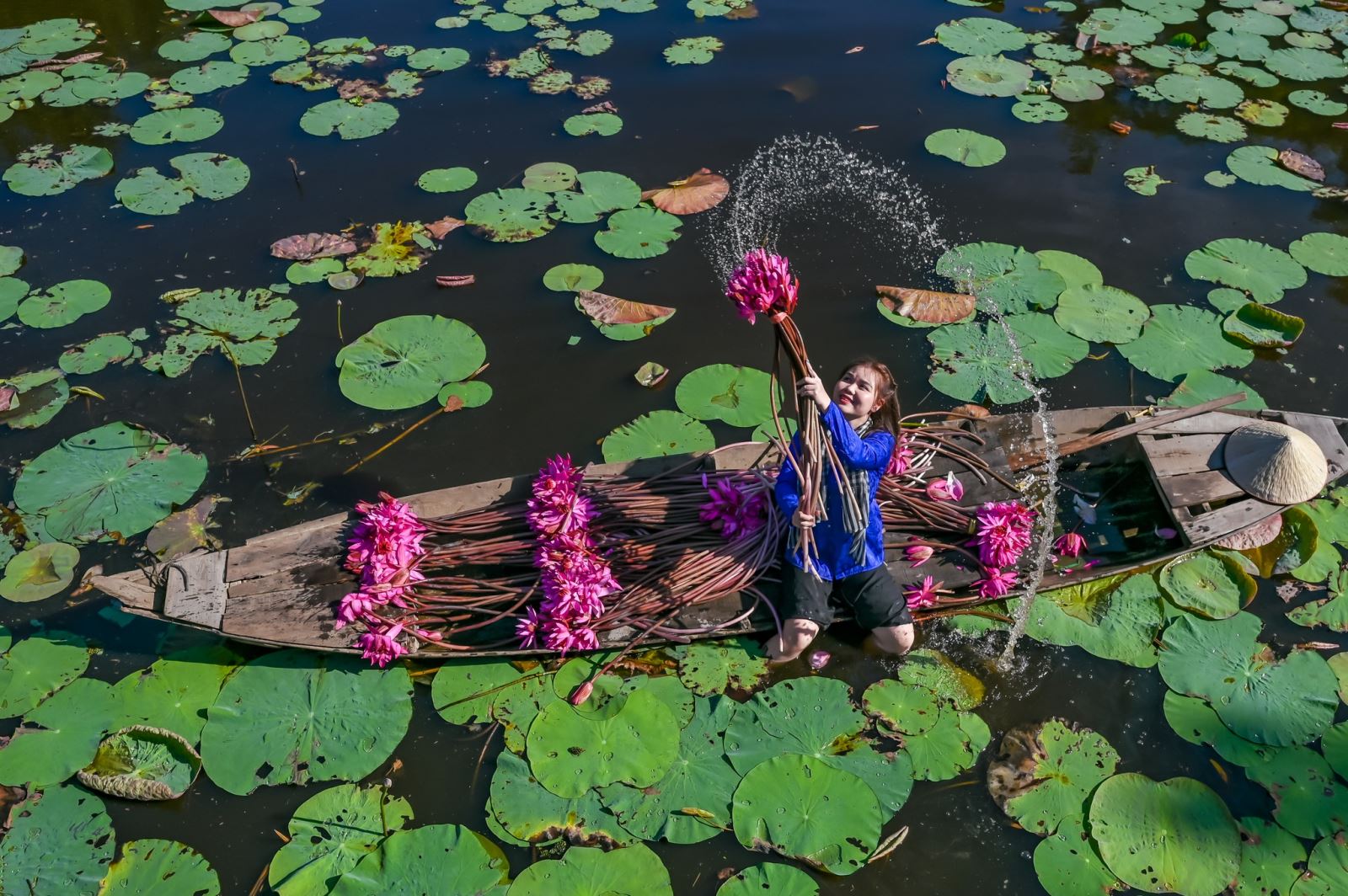 làng nổi tân lập