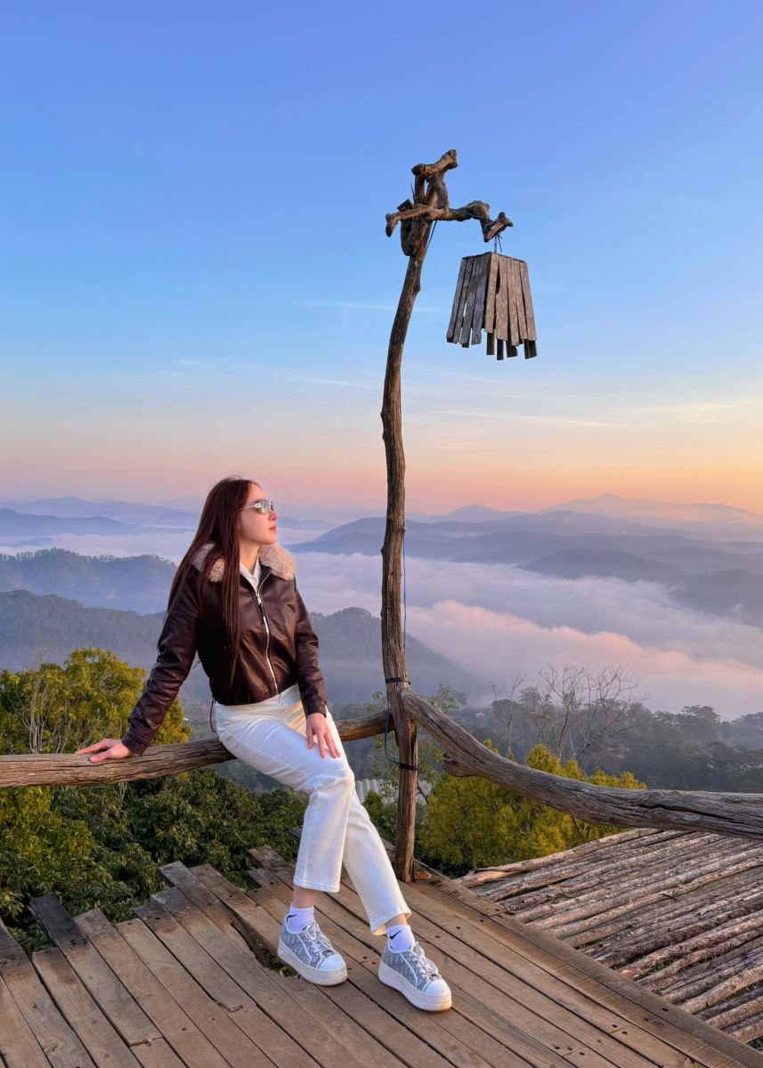 săn mây cầu đất